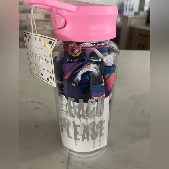 Beach Please Water Bottle - Picture 2 of 2